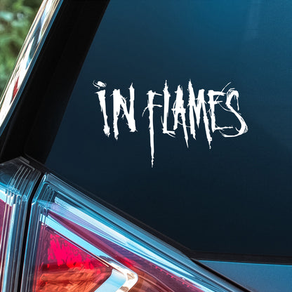 In Flames - Premium Vinyl Decal