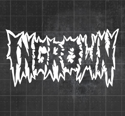 Ingrown - Premium Vinyl Decal