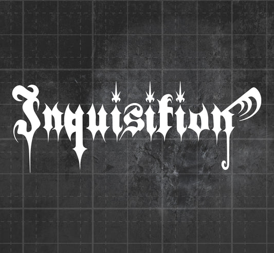 Inquisition - Premium Vinyl Decal