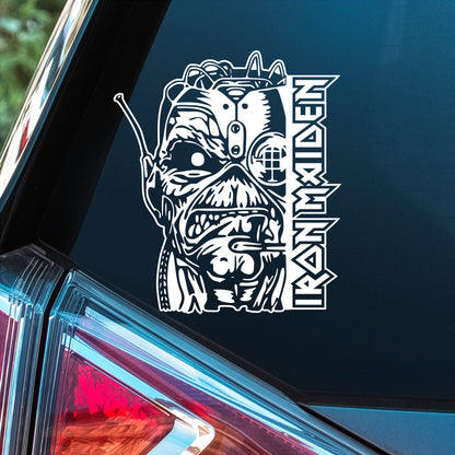 Iron Maiden (Cyborg Eddie) - Premium Vinyl Decal