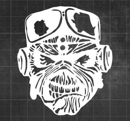 Iron Maiden (Aces High Eddie) - Premium Vinyl Decal