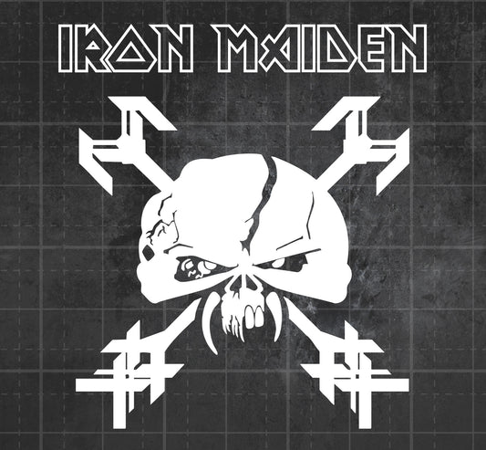 Iron Maiden (Final Frontier Eddie) - Premium Vinyl Decal
