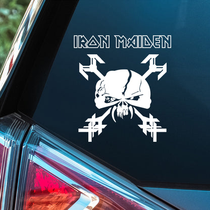 Iron Maiden (Final Frontier Eddie) - Premium Vinyl Decal
