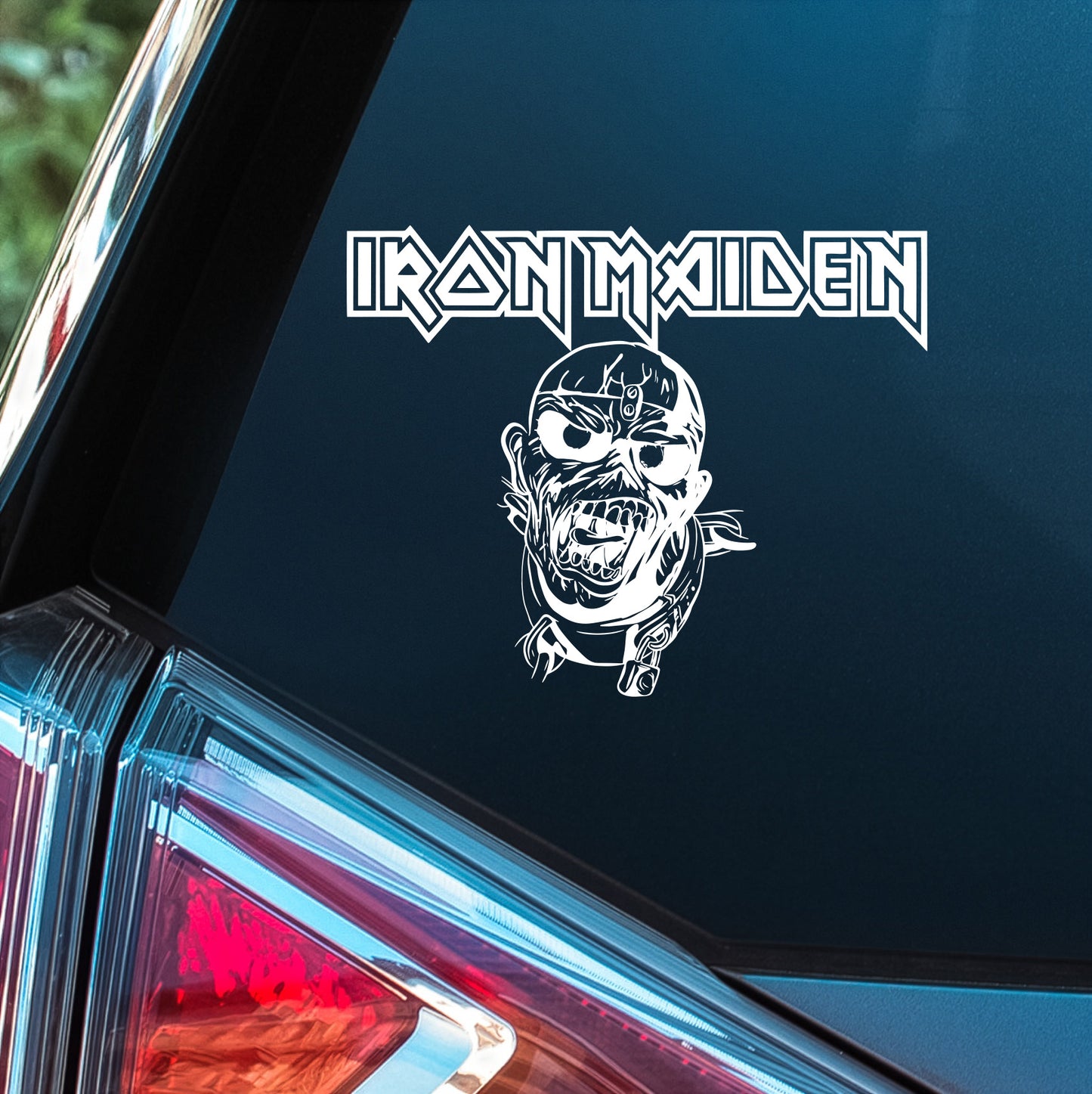 Iron Maiden (Piece of Mind Eddie) - Premium Vinyl Decal