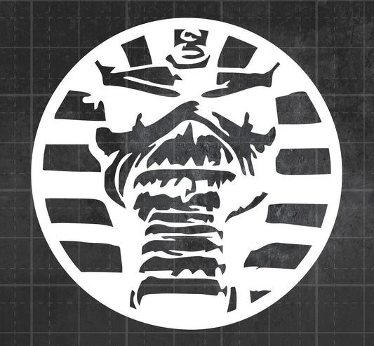 Iron Maiden (Powerslave Eddie) - Premium Vinyl Decal