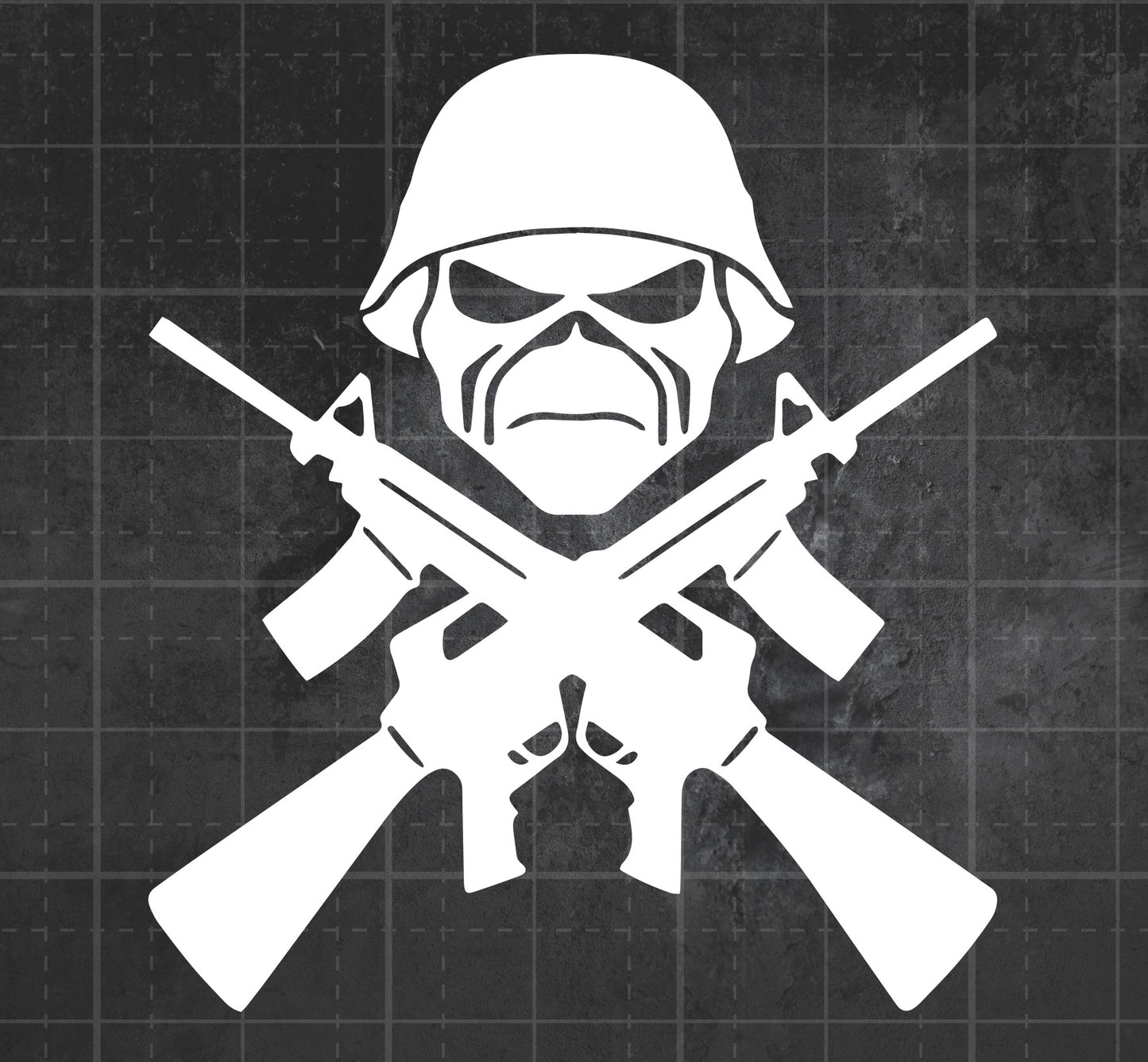 Iron Maiden (Soldier Eddie) - Premium Vinyl Decal
