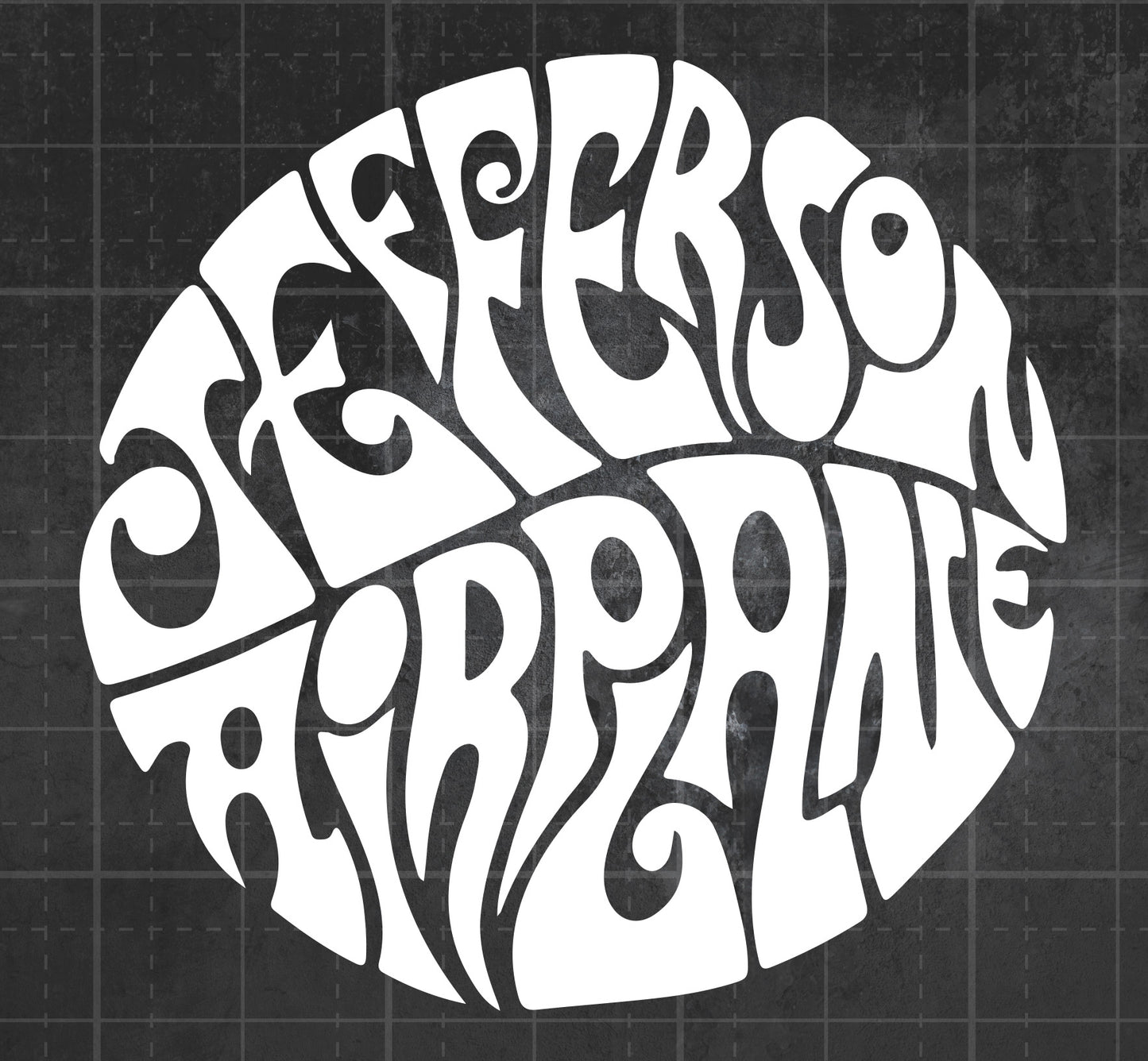 Jefferson Airplane - Premium Vinyl Decal