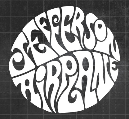 Jefferson Airplane - Premium Vinyl Decal