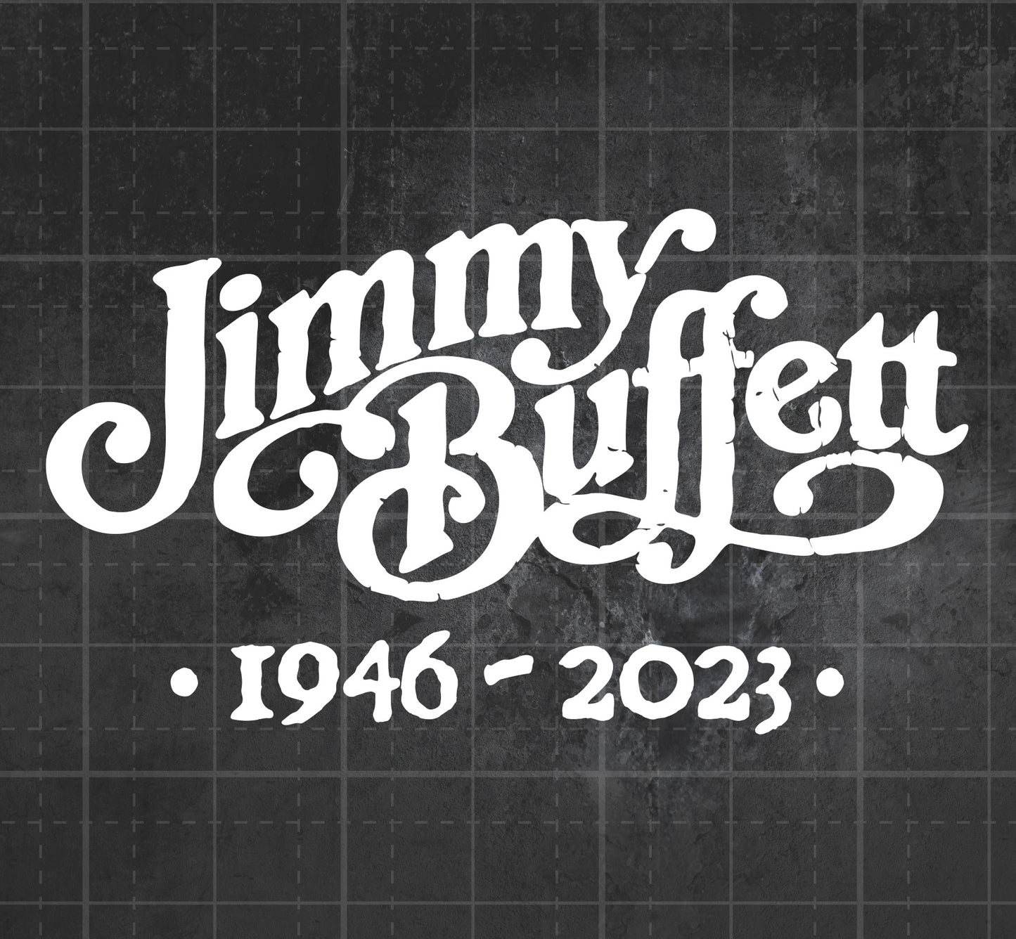 Jimmy Buffett (Tribute) - Premium Vinyl Decal