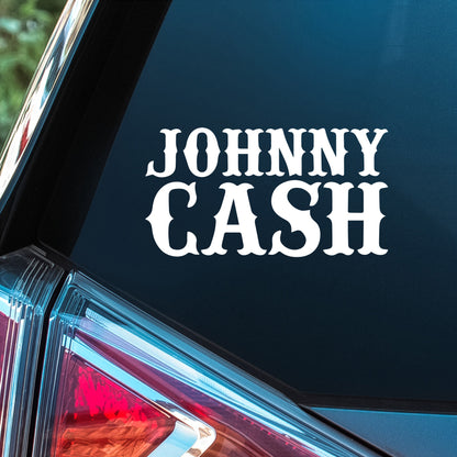 Johnny Cash - Premium Vinyl Decal
