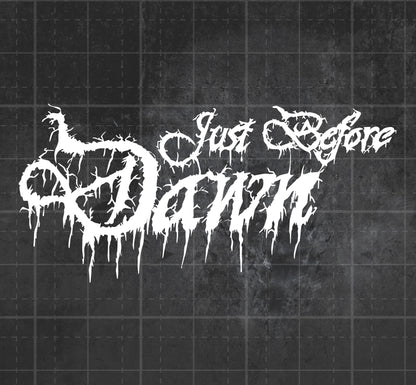Just Before Dawn - Premium Vinyl Decal