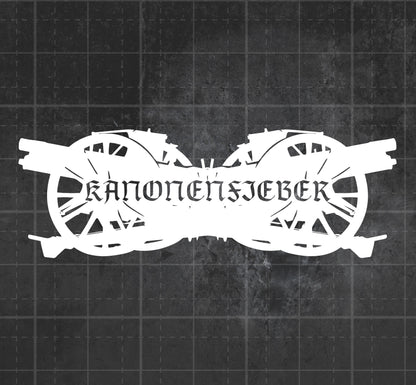 Kanonfieber - Premium Vinyl Decal