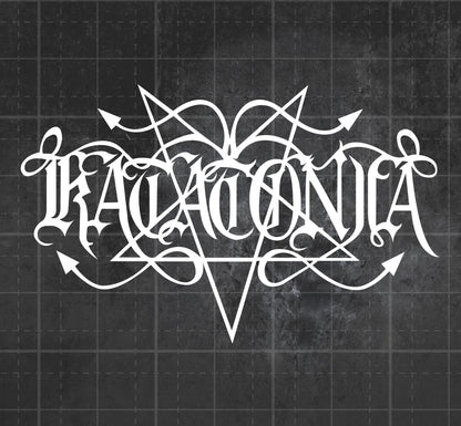 Katatonia (Old Logo) - Premium Vinyl Decal