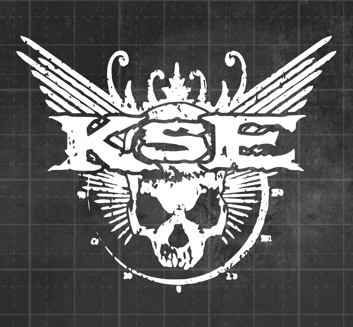 Killswitch Engage Sticker Killswitch Engage (Winged Skull) - Premium Vinyl Decal – Riot! Sticker Co.