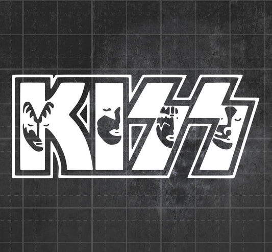 Kiss (Faces) - Premium Vinyl Decal