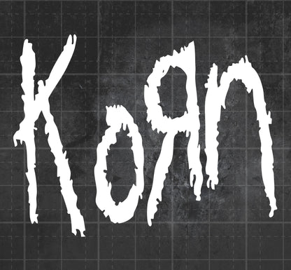 Korn - Premium Vinyl Decal