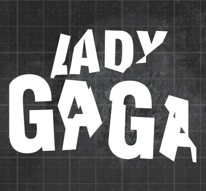Lady Gaga - Premium Vinyl Decal