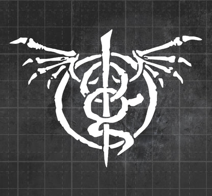 Lamb of God (Winged LOG Emblem) - Premium Vinyl Decal