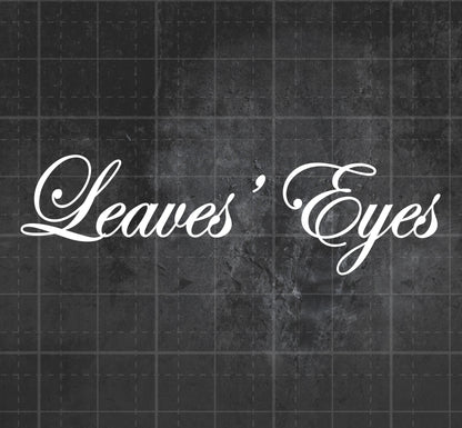 Leaves' Eyes - Premium Vinyl Decal