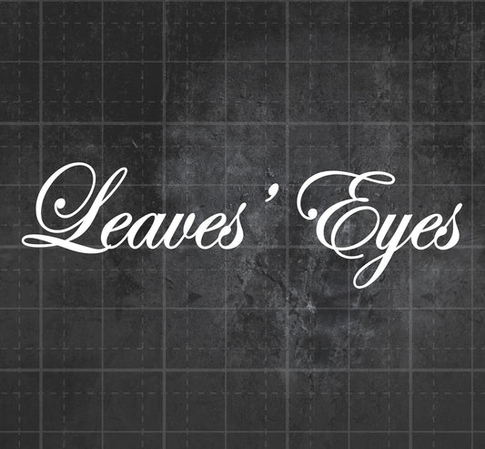 Leaves' Eyes - Premium Vinyl Decal