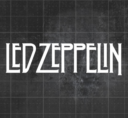 Led Zeppelin - Premium Vinyl Decal