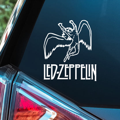 Led Zeppelin (Angel) - Premium Vinyl Decal