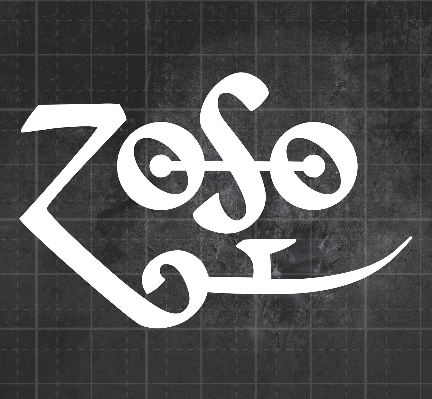Led Zeppelin (Zoso) - Premium Vinyl Decal