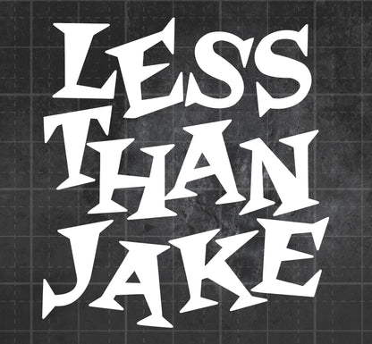 Less Then Jake - Premium Vinyl Decal