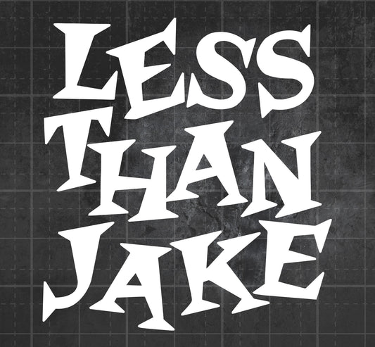 Less Then Jake - Premium Vinyl Decal