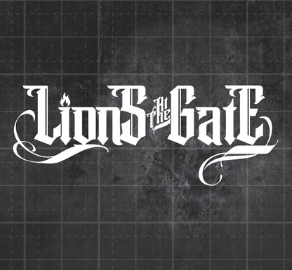 Lions at the Gate - Premium Vinyl Decal