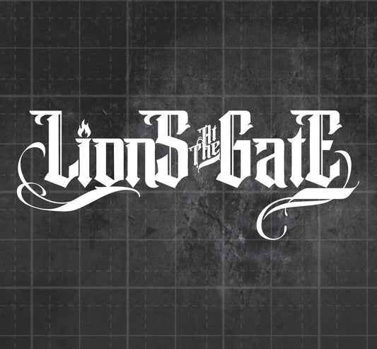 Lions at the Gate - Premium Vinyl Decal
