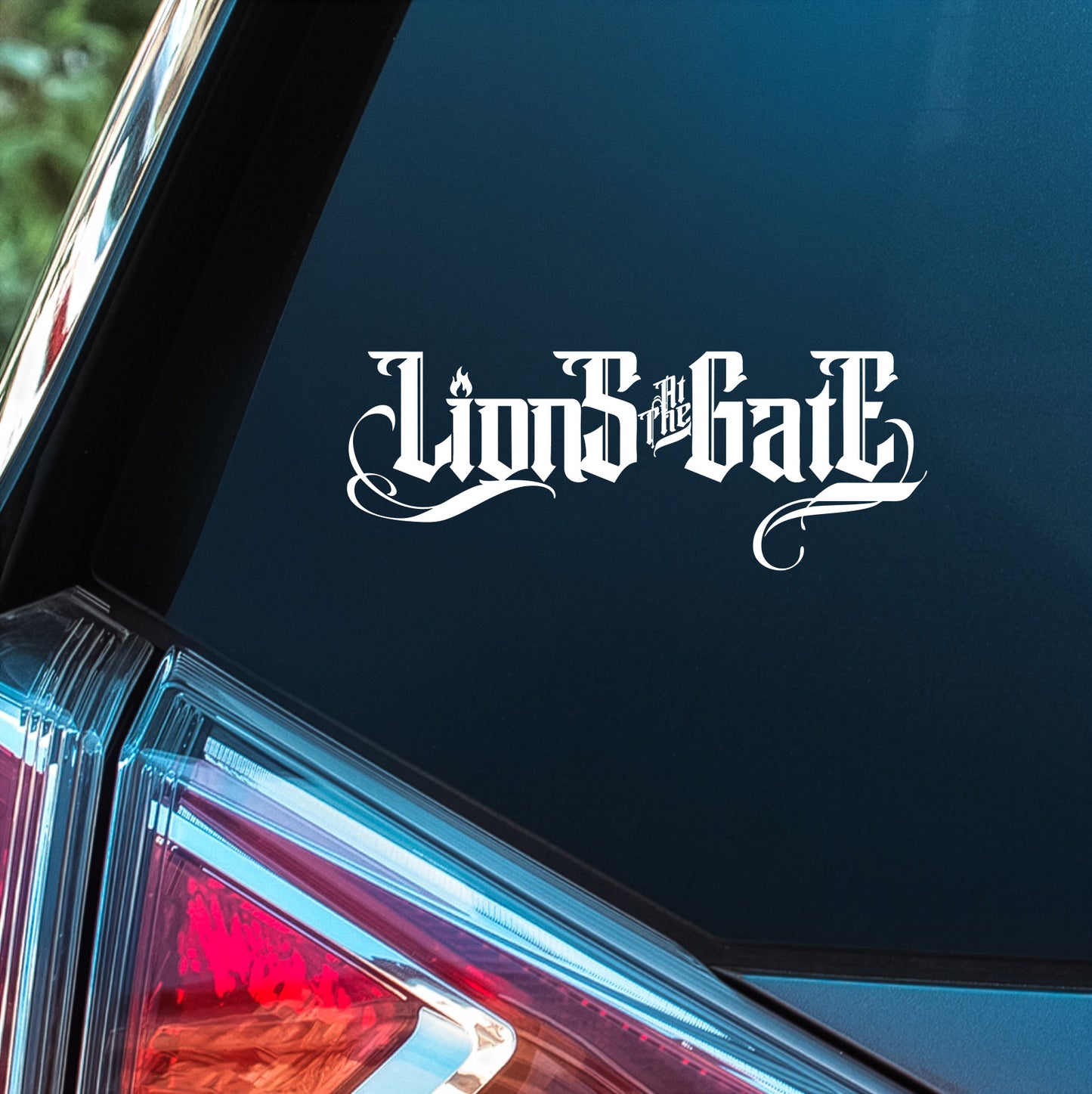 Lions at the Gate - Premium Vinyl Decal