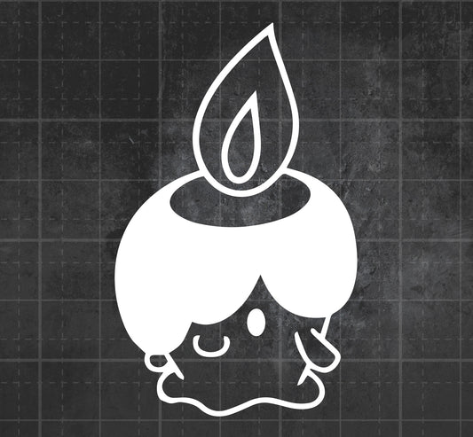 Pokemon (Litwick) - Premium Vinyl Decal
