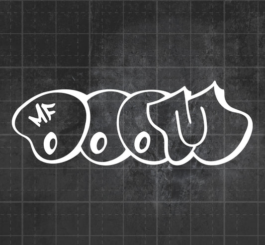 MF Doom - Premium Vinyl Decal