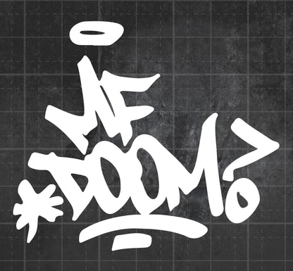 MF Doom - Premium Vinyl Decal