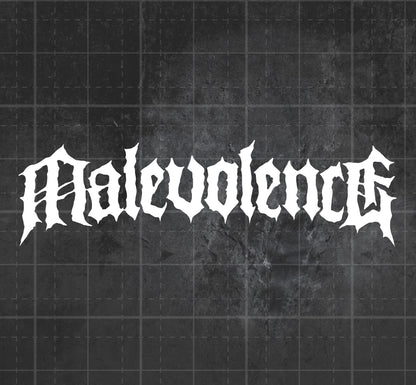 Malevolence - Premium Vinyl Decal