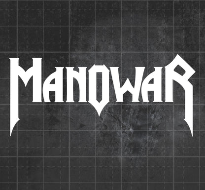 Manowar - Premium Vinyl Decal