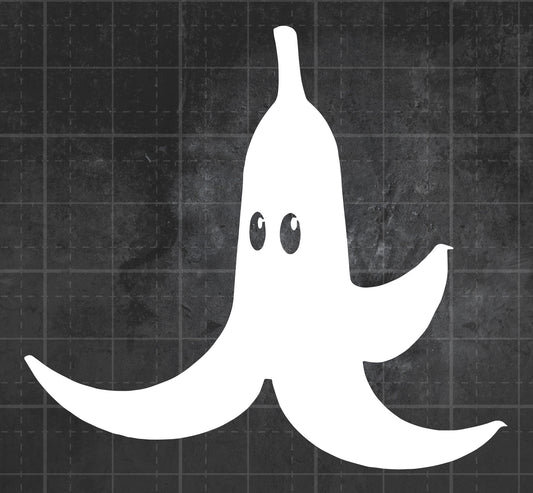 Mario Kart (Banana) - Premium Vinyl Decal
