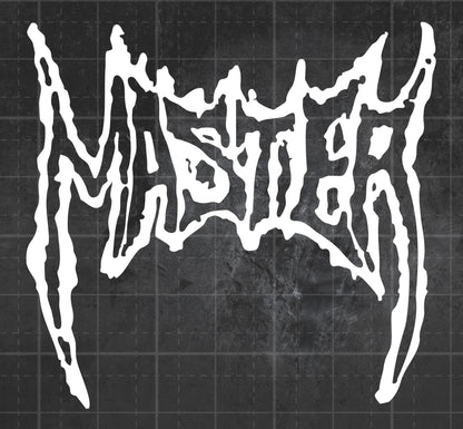 Master - Premium Vinyl Decal