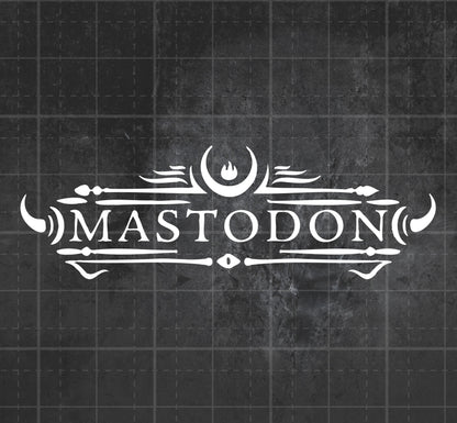 Mastodon - Premium Vinyl Decal