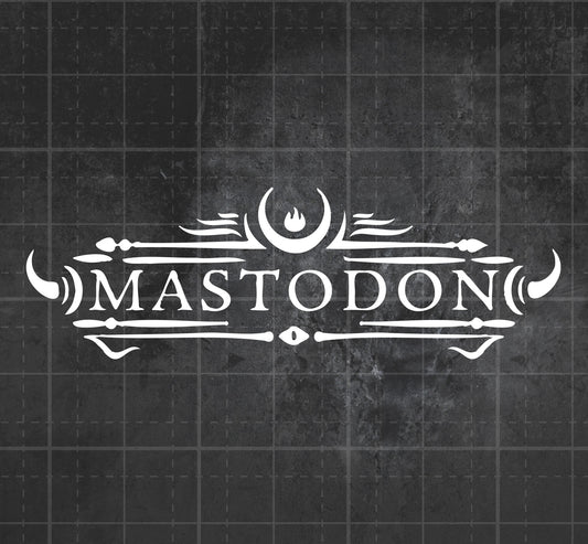 Mastodon - Premium Vinyl Decal