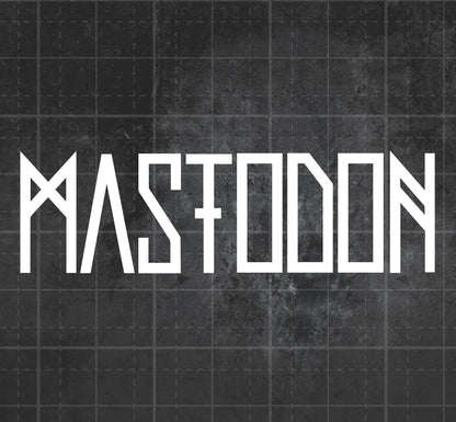 Mastodon - Premium Vinyl Decal