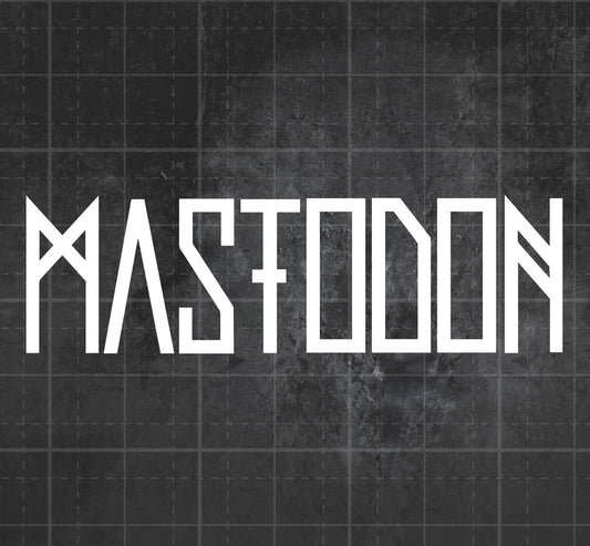 Mastodon - Premium Vinyl Decal