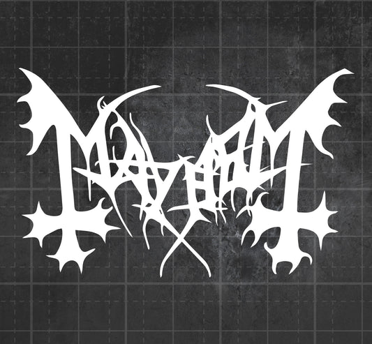Mayhem - Premium Vinyl Decal