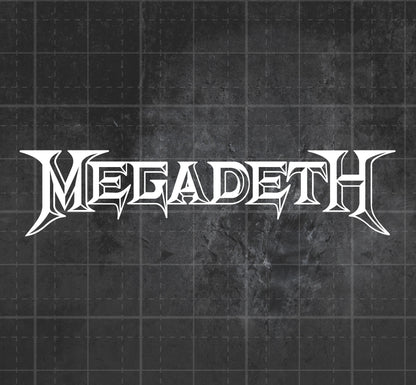 Megadeth - Premium Vinyl Decal