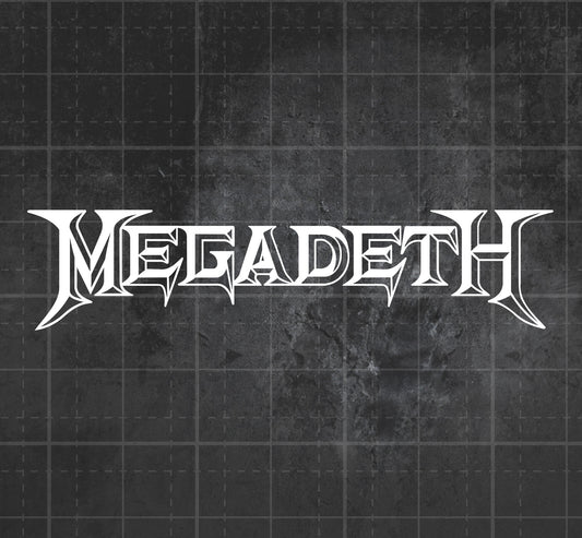 Megadeth - Premium Vinyl Decal
