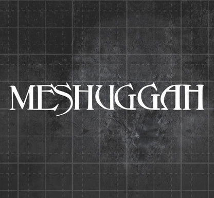 Meshuggah - Premium Vinyl Decal