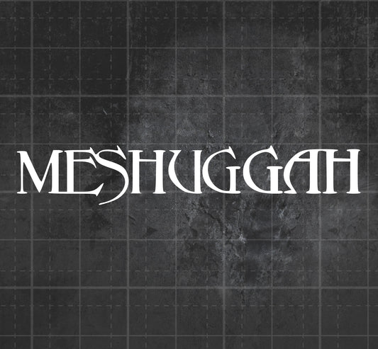 Meshuggah - Premium Vinyl Decal
