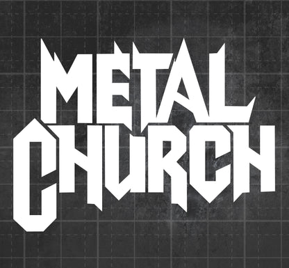 Metal Church - Premium Vinyl Decal