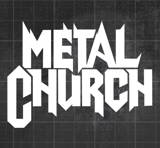 Metal Church - Premium Vinyl Decal